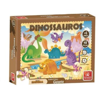 Jogo Da Memoria Dinossauro 48pcs